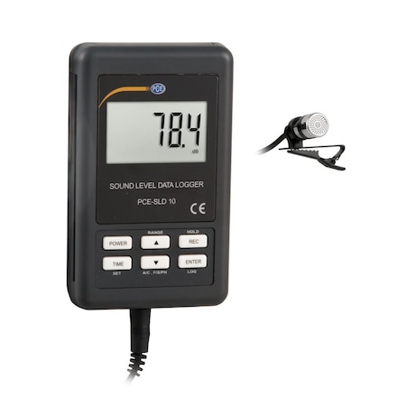 Pce Instruments Noise Dose Meter, Up to 130 dB PCE-SLD 10